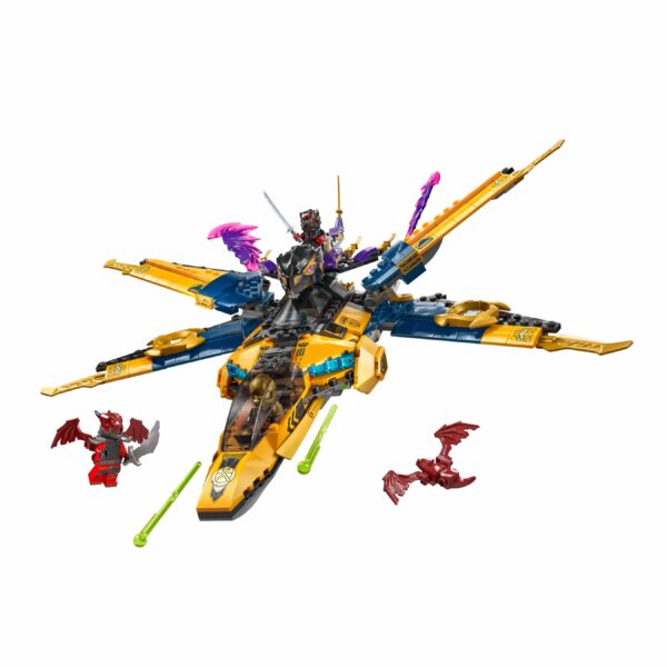 לגו נינג'גו 71833 - מטוס סילון Super Storm של ראס וארין - LEGO NINJAGO