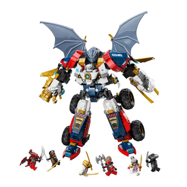 לגו נינג'גו 71834 - אולטרה רובוט משולב של זאין - LEGO NINJAGO